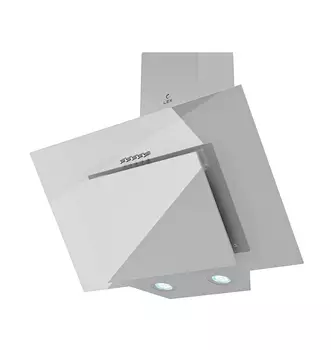 Кухонная вытяжка LEX Mira G 600 наклонная белая