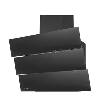 Кухонная вытяжка LEX RIO G 600 Black наклонная