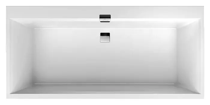 Квариловая ванна Villeroy & Boch Squaro Edge 12 180x80 см alpin UBQ180SQE2DV-01