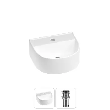 Маленькая раковина в туалет Wellsee WC Area 20212109R в наборе 2 в 1