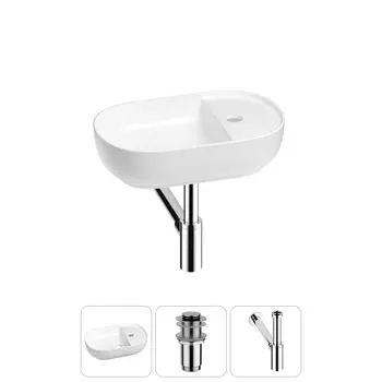 Маленькая раковина в туалет Wellsee WC Area 20212097R в наборе 3 в 1