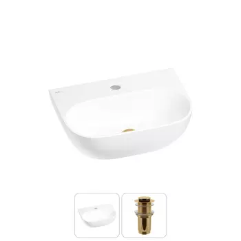 Маленькая раковина в туалет Wellsee WC Area 20212187R в наборе 2 в 1
