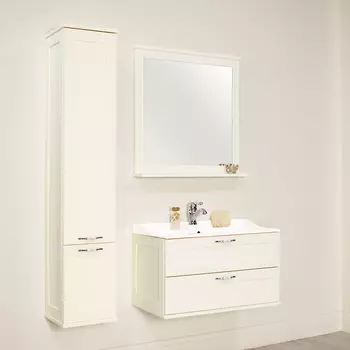 Мебель для ванной Акватон Леон 80 дуб белый