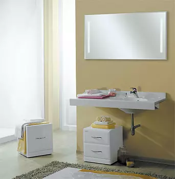 Мебель для ванной Акватон Отель 120 правая