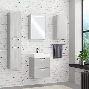 Мебель для ванной Акватон Сильва 50 дуб фьорд