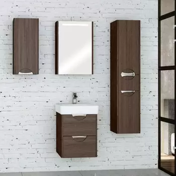 Мебель для ванной Акватон Сильва 50 дуб макиато