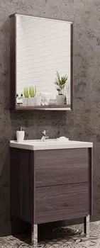 Мебель для ванной Акватон Стоун 60 грецкий орех