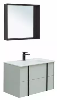 Мебель для ванной Allen Brau Reality 80 рapyrus white matt