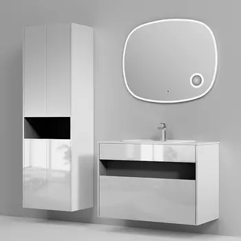 Мебель для ванной Am.Pm Func 100 подвесная, 1 ящик, белый глянец