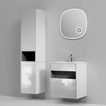 Мебель для ванной Am.Pm Func 60 подвесная, 1 ящик, белый глянец