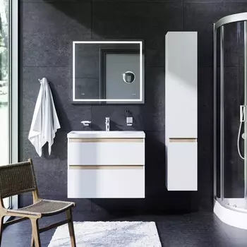 Мебель для ванной Am.Pm X-Joy 80 подвесная, 2 ящика, белый глянец