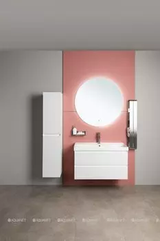 Мебель для ванной Aquanet Альтера 70 подвесная, белая матовая