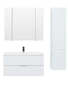 Мебель для ванной Aquanet Алвита 100 белая