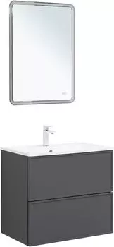 Мебель для ванной Aquanet Арт 75 подвесная, ясень графит