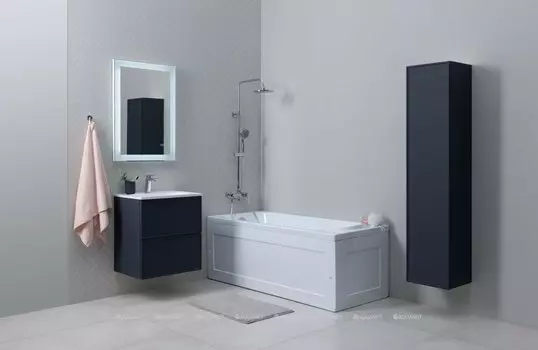 Мебель для ванной Aquanet Арт 75 подвесная, маренго