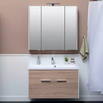 Мебель для ванной Aquanet Августа 100 дуб сонома