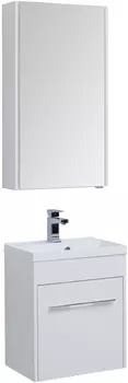 Мебель для ванной Aquanet Августа 50 белая