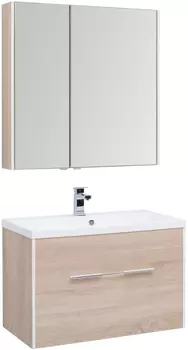 Мебель для ванной Aquanet Августа 90 дуб сонома