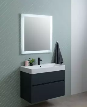 Мебель для ванной Aquanet Бруклин 85 антрацит матовый