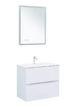 Мебель для ванной Aquanet Джейн 60 подвесная, белая матовая