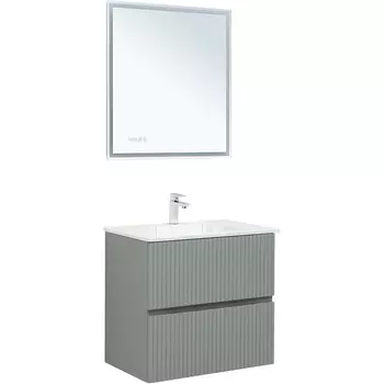 Мебель для ванной Aquanet Джейн 70 подвесной, мисти грин