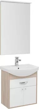 Мебель для ванной Aquanet Грейс 60 1 ящик, 2 фасада, дуб сонома