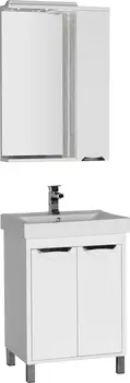 Мебель для ванной Aquanet Гретта 60 2 двери белая
