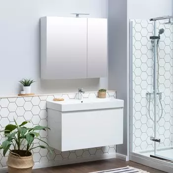 Мебель для ванной Aquanet Йорк 85 белая