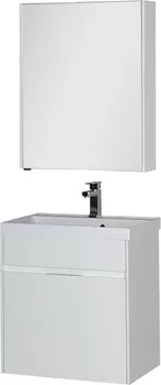 Мебель для ванной Aquanet Латина 60 1 ящик белая