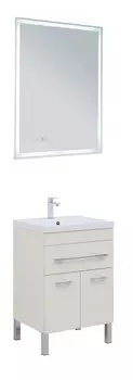 Мебель для ванной Aquanet Верона 60 крем, 1 ящик, 2 дверцы