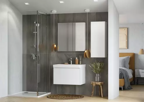 Мебель для ванной Aquaton Асти 55 белая