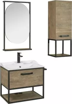 Мебель для ванной Aquaton Лофт Фабрик 65 дуб кантри