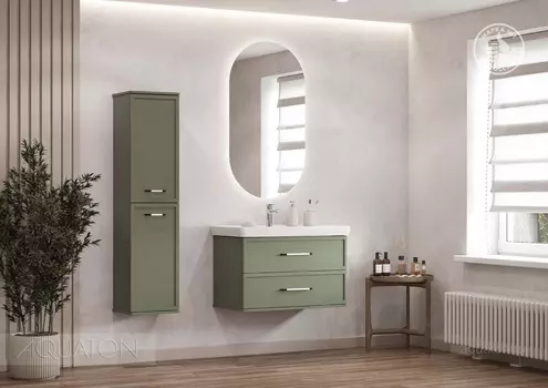 Мебель для ванной Aquaton Нео-Классика 85 подвесная, 2 ящика, кипарис