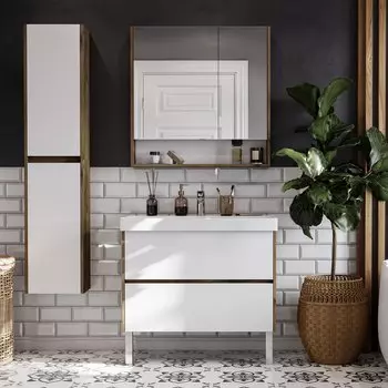 Мебель для ванной Aquaton Сканди 90 дуб рустикальный