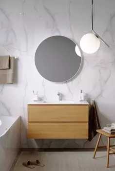 Мебель для ванной Aqwella Accent 100 подвесная, дуб золотой