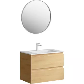 Мебель для ванной Aqwella Accent 75 подвесная, дуб золотой