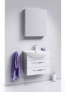 Мебель для ванной Aqwella Allegro 65 подвесная с 2 ящиками