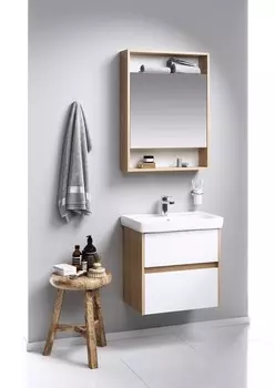Мебель для ванной Aqwella City 60 дуб балтийский