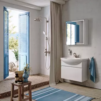 Мебель для ванной Aqwella Rodos 88 подвесная, белая