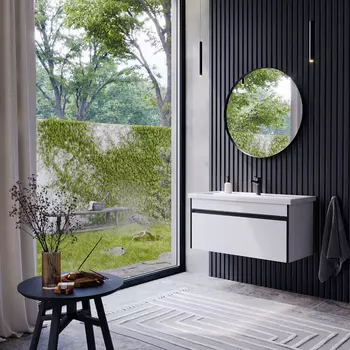 Мебель для ванной Aqwella Urban 80 подвесная, белый