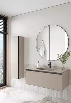 Мебель для ванной Armadi Art Quatro 100 подвесная, daphne/антрацит