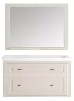 Мебель для ванной ASB-Woodline Кастелло 100 подвесная, бежевый