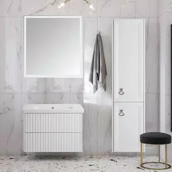 Мебель для ванной ASB-Woodline Риола 80 подвесная