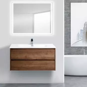 Мебель для ванной BelBagno Kraft 100 rovere tabacco