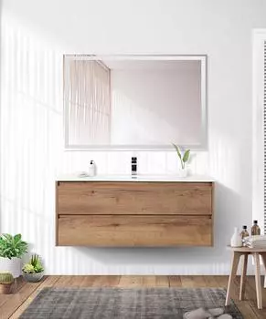 Мебель для ванной Belbagno Kraft 120 подвесная, Rovere Tabacco