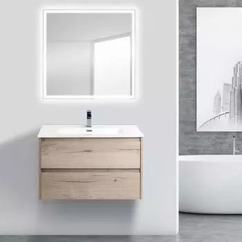 Мебель для ванной BelBagno Kraft 80 rovere galifax bianco