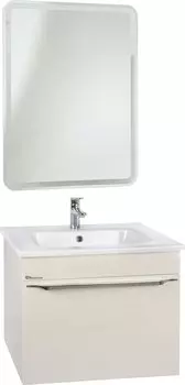 Мебель для ванной Bellezza Альдо 60 бежевая, 1 ящик