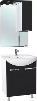 Мебель для ванной Bellezza Альфа 55 черная