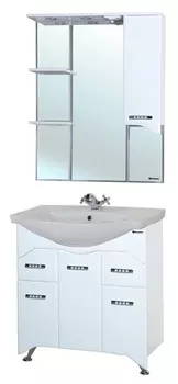 Мебель для ванной Bellezza Дрея 75 с раковиной Элеганс