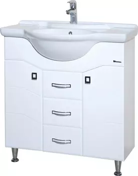 Мебель для ванной Bellezza Джулия 75 с раковиной Элеганс